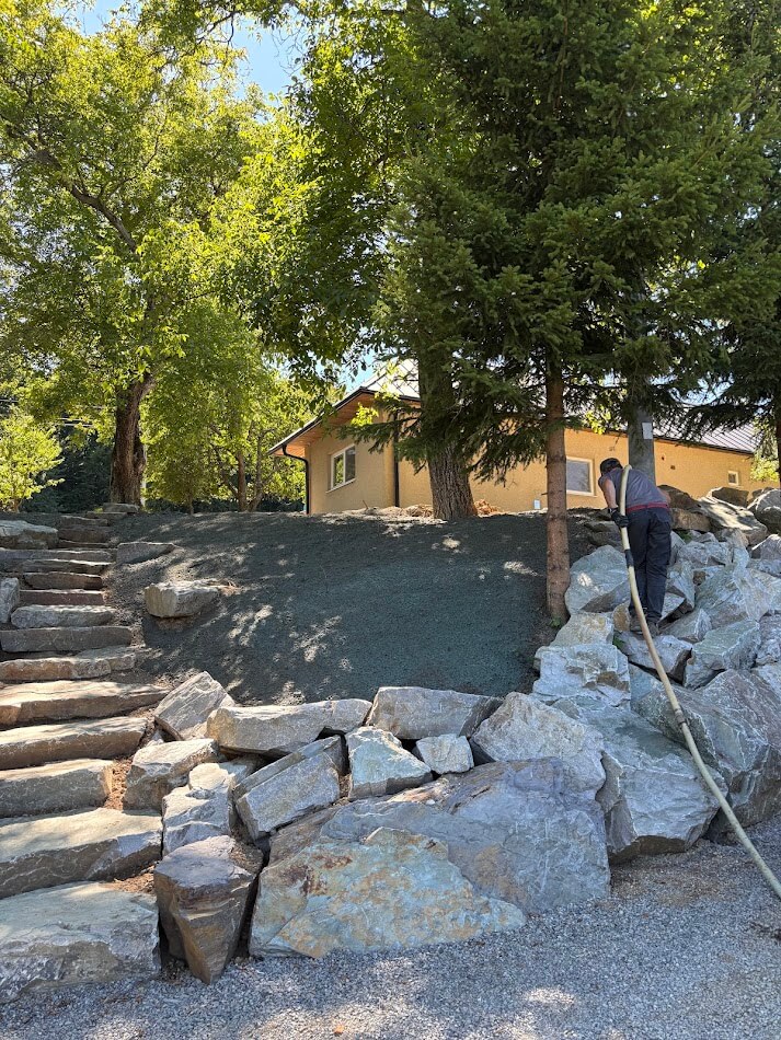 Hydroosev a spevňovanie svahu